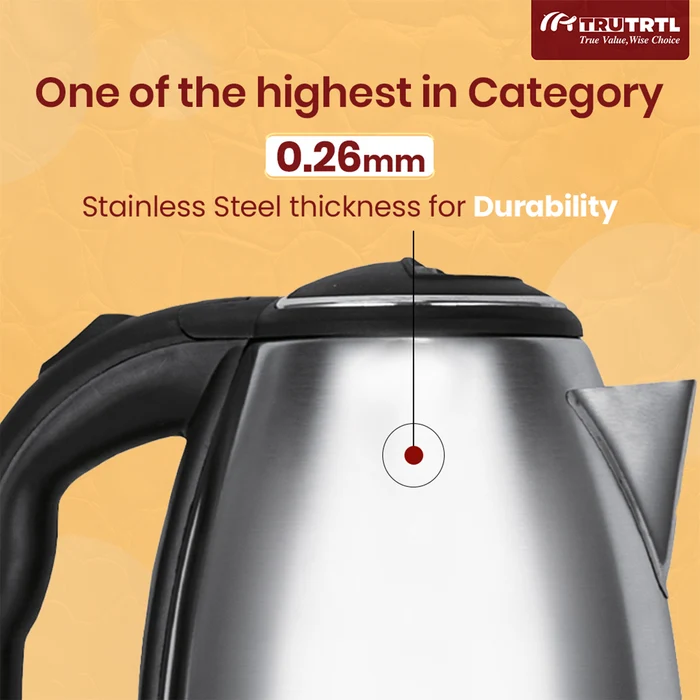 truTRTL Sizzle Electric Kettle 1.5 Litre additional view