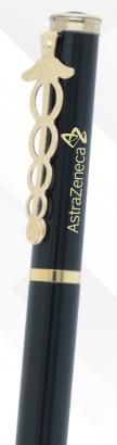 Black Gold Decorative Metal Ball Pen