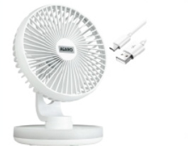 AGARO Alpha Desk Fan with Light (Item No. 34051)