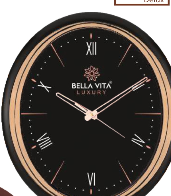 Right Delux Wall Clock Model 38