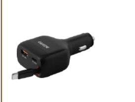 AGARO Turbo 84 W 3 in1 Car Charger (Item No. 34381)