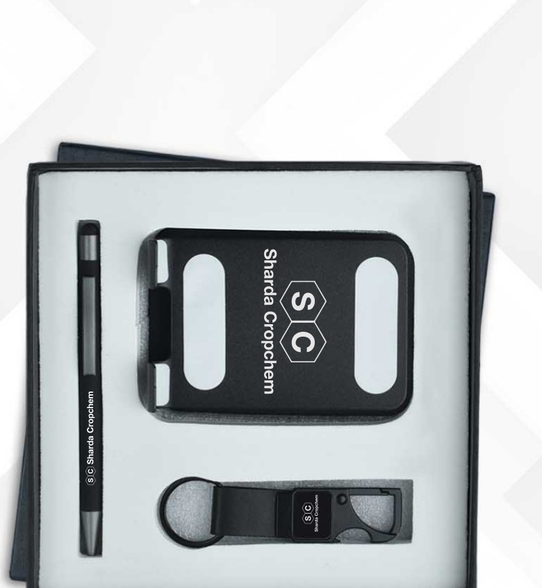 CGS 23 Mobile Holder, Keychain & Pen Gift Set