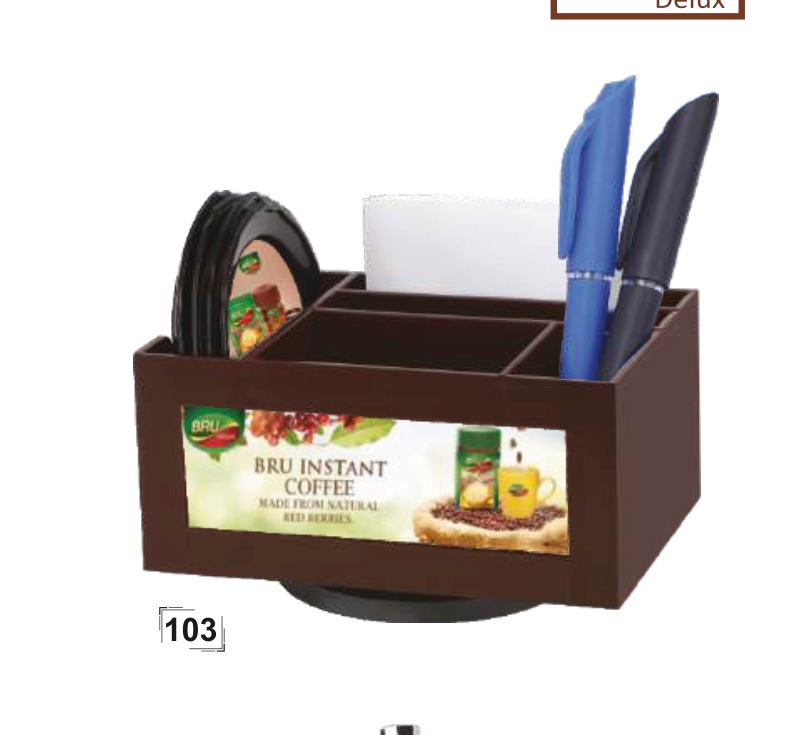 Right Delux Revolving Pen Stand Model 103