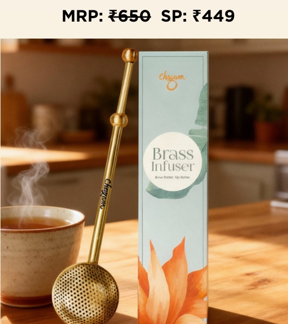 Telescopic Pure Brass Infuser