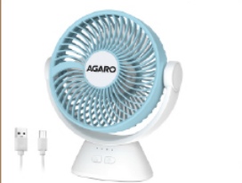 AGARO Delight Mini Desk Fan (Item No. 34553)