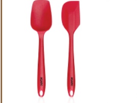 AGARO Delux Silicone Spatula Set of 2 Red (Item No. 34035)