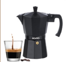 AGARO Classic Moka Pot (Item No. 33867)
