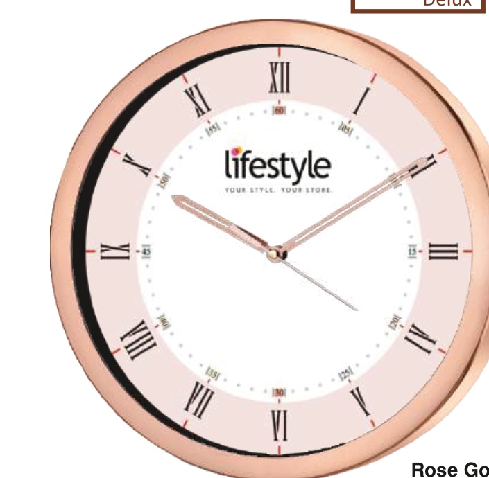 Right Delux Wall Clock Model 41