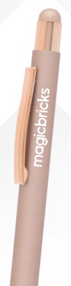 Rose Gold Slim Metal Ball Pen