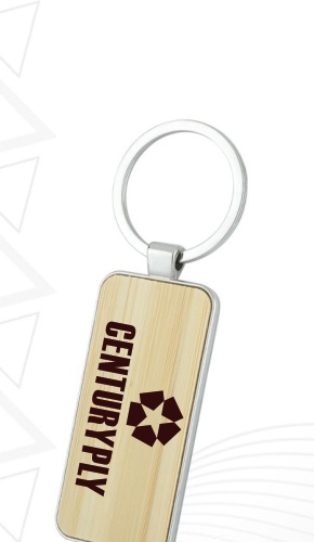 Bamboo Keychain