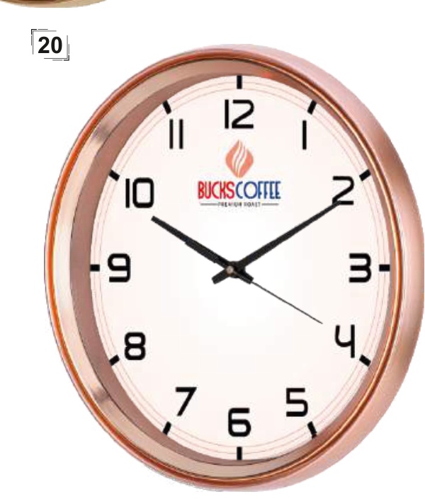 Right Delux Wall Clock Model 22