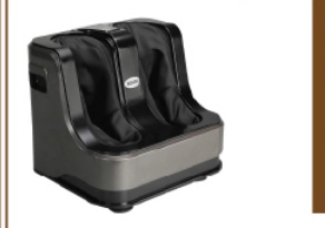 AGARO Rejoice Foot & Calf Massager With Heat Black (Item No. 33505)