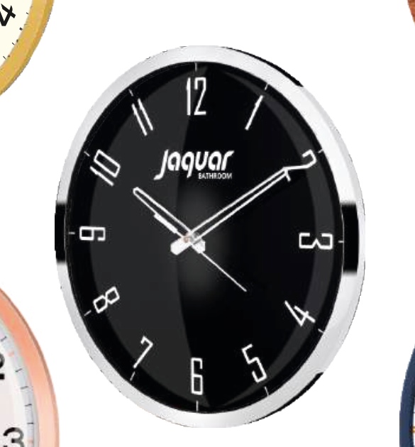 Right Delux Wall Clock (Acrylic Dome Glass) Model 04
