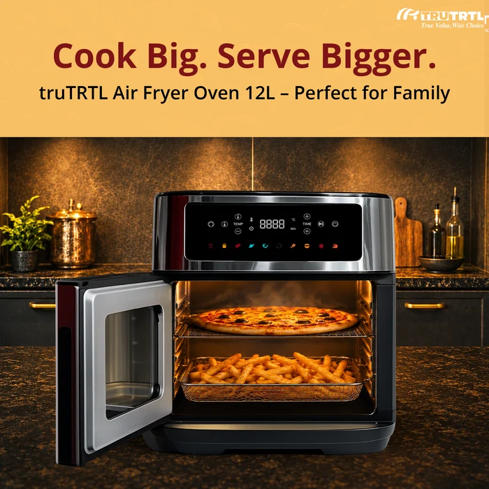 truTRTL Digital 1600W Air Fryer Oven additional view
