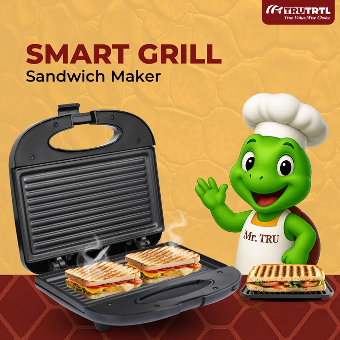 truTRTL Smart Grill Sandwich Maker additional view