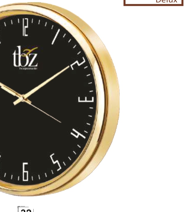 Right Delux Wall Clock Model 32