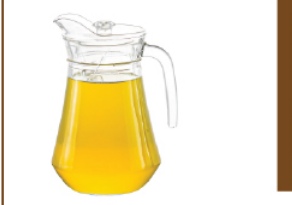 AGARO Elegant Glass Jug 1.3Ltr (Item No. 34126)