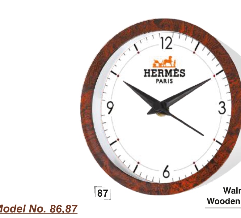 Right Delux Table Clock Model 87