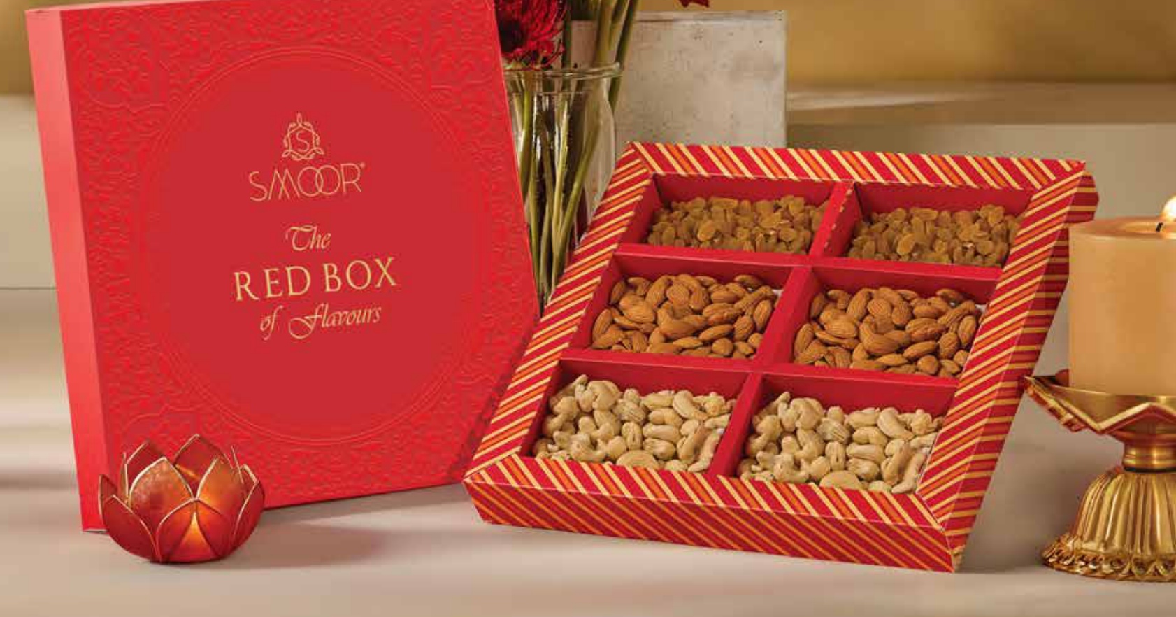 SMOOR The Auspicious Red Box - Dry Fruit Edit