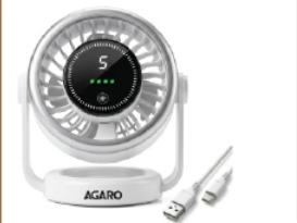 AGARO Regal Digital Desk Fan (Item No. 34574)