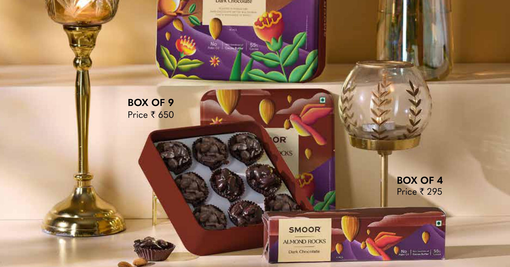 SMOOR Almond Rocks - Box of 4