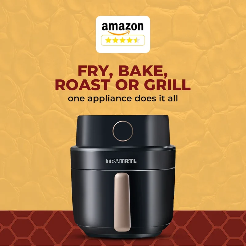 truTRTL Smart Digital Air Fryer