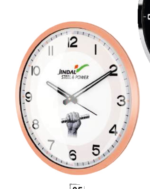 Right Delux Wall Clock (Acrylic Dome Glass) Model 05