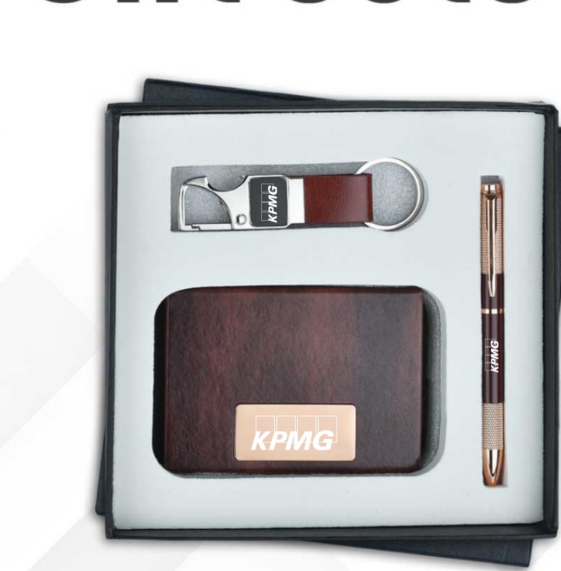 CGS 22 Wallet, Keychain & Pen Gift Set