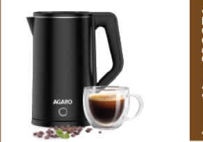 AGARO Elegant Double Layer Kettle 1.8L (Item No. 33897A)