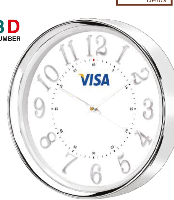 Right Delux Wall Clock Model 24