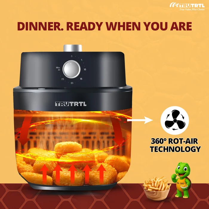truTRTL Smart Manual Air fryer additional view